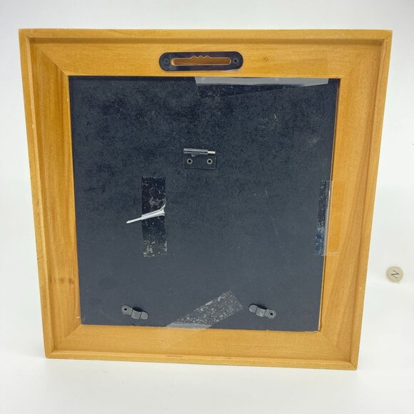 vintage chinese silk hand embroidery with birds & blossoms framed 10 1/2" x 10 1 - Picture 6 of 6